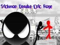 Stickman Doodle Epic Rage image