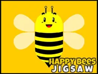 Happy Bees Jigsaw image