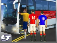Bus Transport Footbal Players image