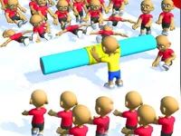 Push the Crazy Crowd : Stickman Clash 3D image