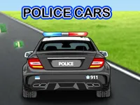 Police Cars Driving image