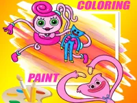 Huggy Wuggy Coloring image