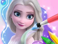 Coloring Book For Elsa image