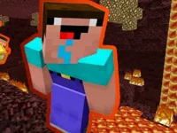 Noob Parkour : Nether image