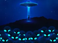 Space Aliens Match 3 image