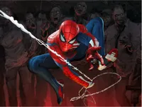 Spiderman Vs Zombie image